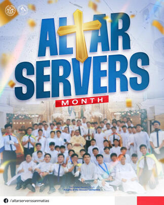Happy Altar Servers Month
